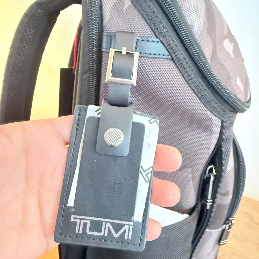 Tumi Thornhill Backpack Grey Camo Ballistic Nylon Laptop Bag 02223683CTYMPO